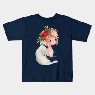 Christmas Yew Angel Kids T-Shirt